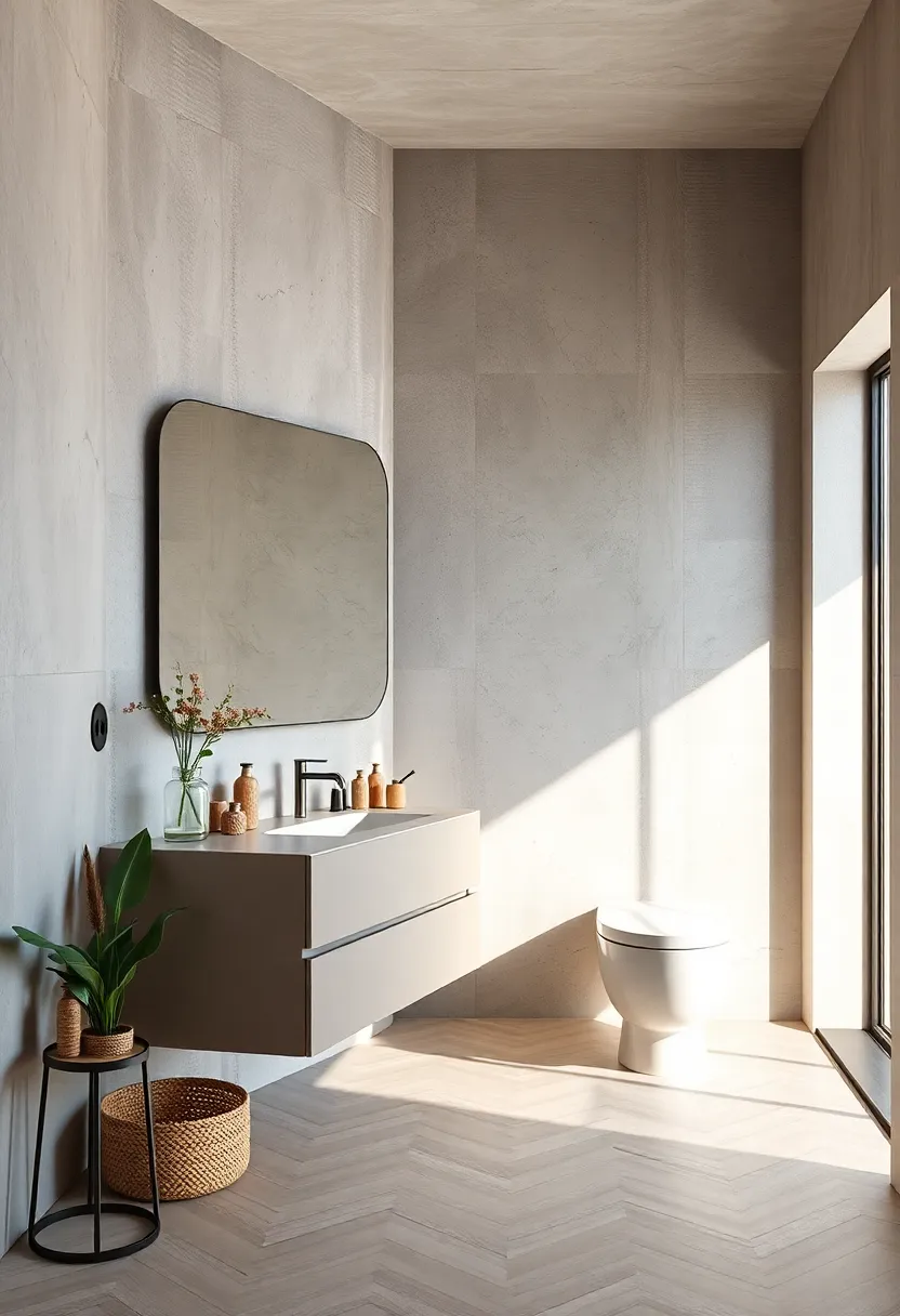 Utilize wall-mounted vanities to free up⁣ floor ‍space and create an open feel