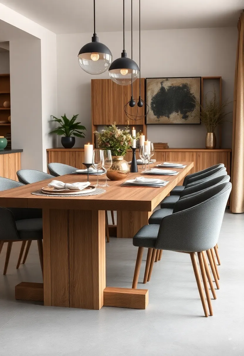 Industrial Edge:‌ Combine⁢ metal accents ⁣like copper trays or iron candle holders with raw wooden ‍textures ⁢for⁣ an ⁢urban loft ⁤feel