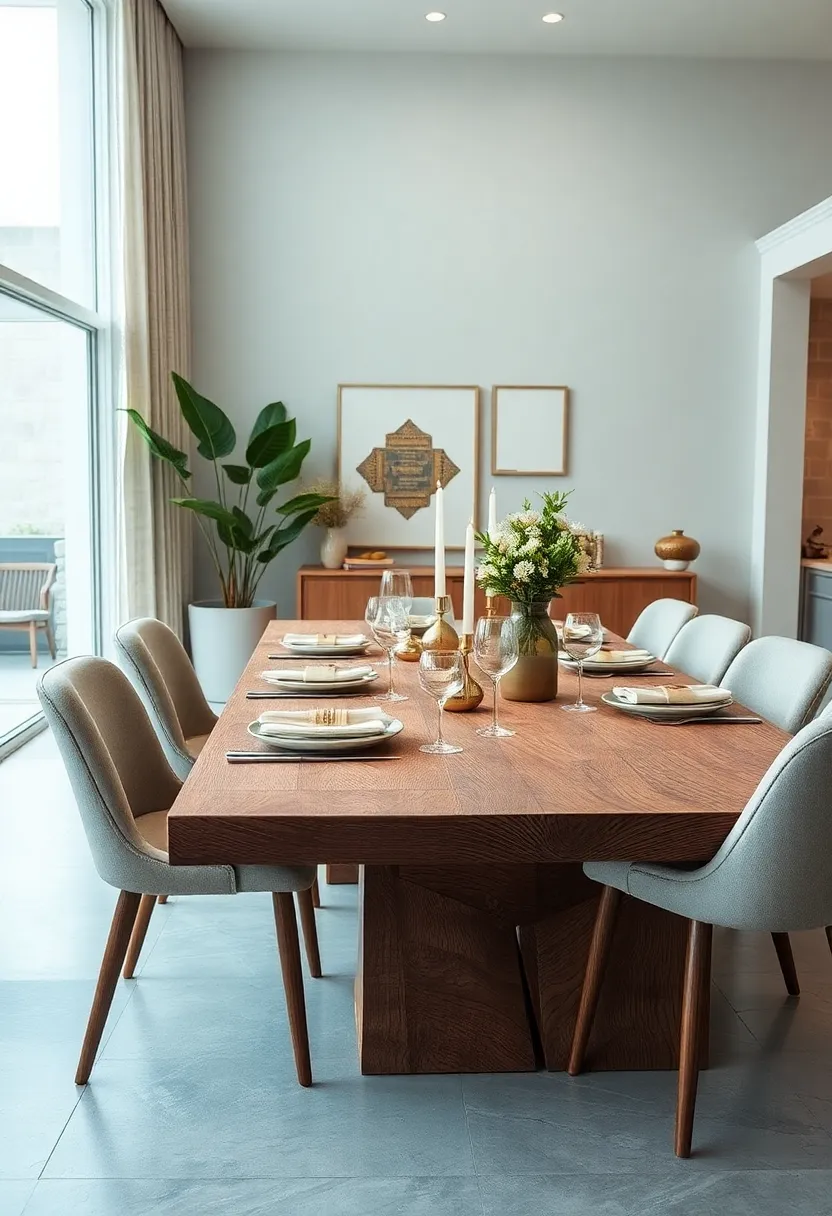 Metallic Accents: add‍ gold or ⁤silver chargers,candle holders,and napkin​ rings to bring subtle glamour ‍to the wooden base