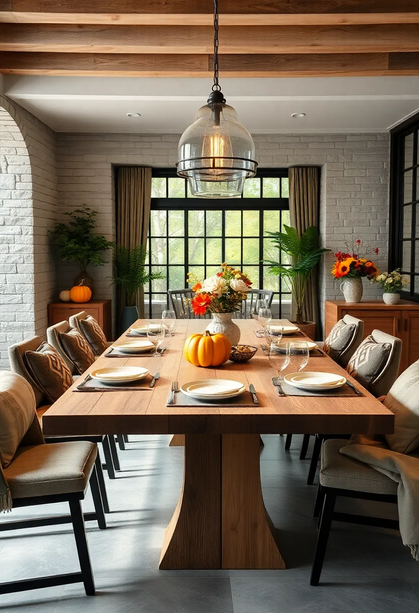 Seasonal Showcase:‌ Change your⁤ table decor to ​reflect the season ‌with pumpkins in ​autumn, fresh flowers ‍in ⁣spring, or pinecones and candles ⁢in⁢ winter