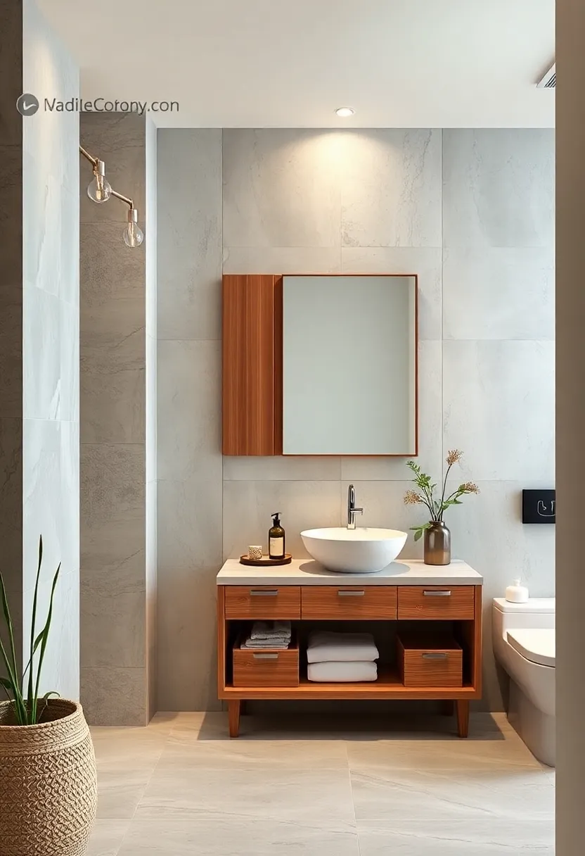 Bamboo‌ Vanity⁣ Cabinets: Minimalist⁤ bamboo cabinetry brings natural warmth and sleek storage to ‍your Zen ‌bathroom