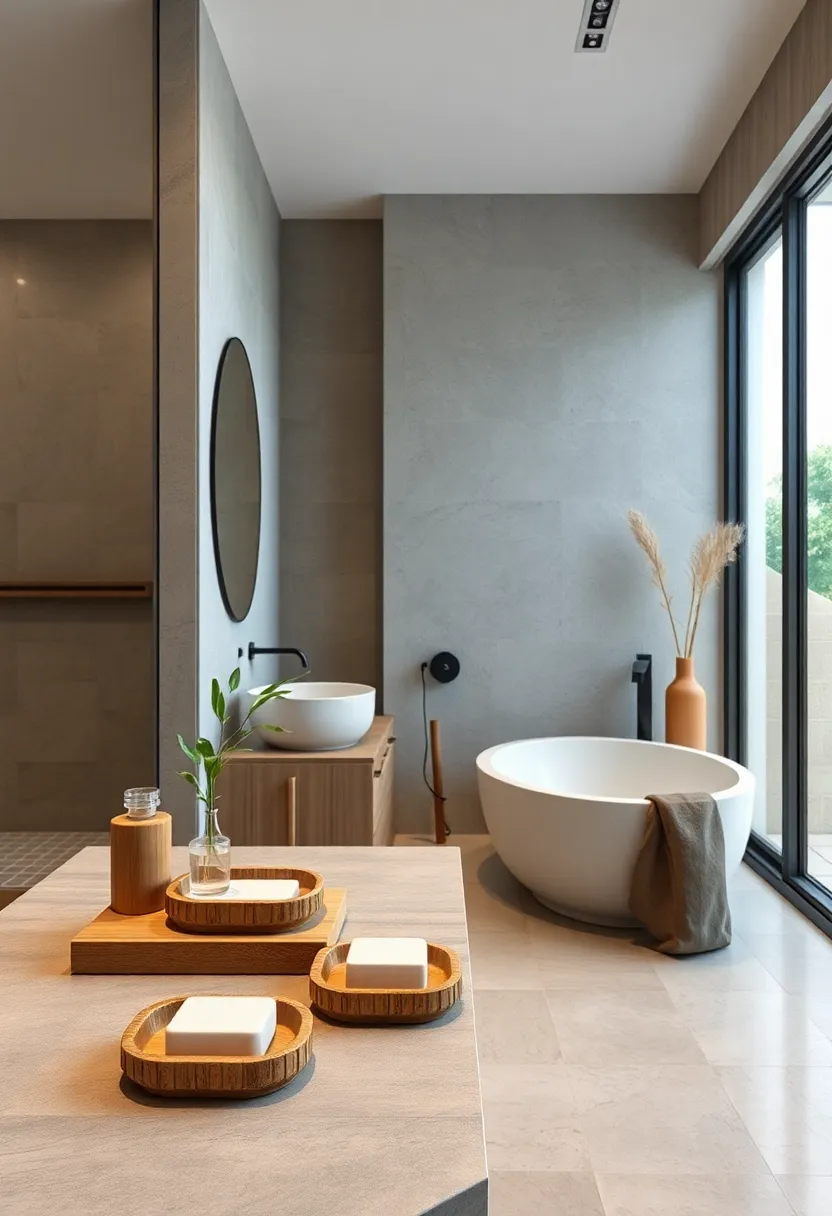 Bamboo Soap Dishes ⁣and Holders: small bamboo accessories keep essentials organized with subtle ‍style