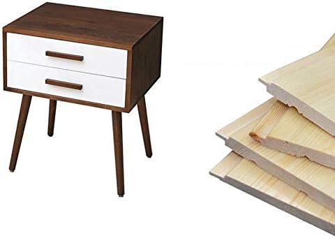 Our Take on the ‍Retro Modern Minimalist Nightstand's Double Drawers