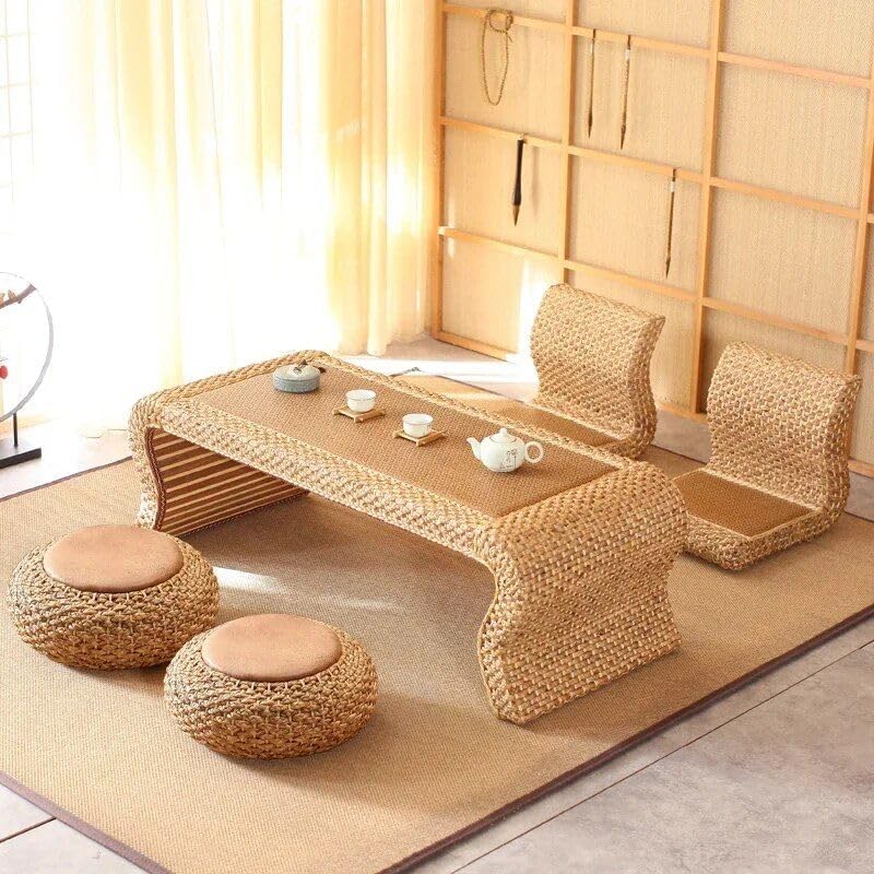 Our​ Take on the Modern Minimalist ​Rattan Coffee Table's Nordic Charm