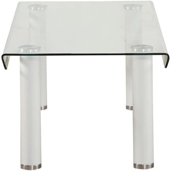 Our Take on the Acme Gordias Clear Glass Coffee Table: Sleek & Versatile