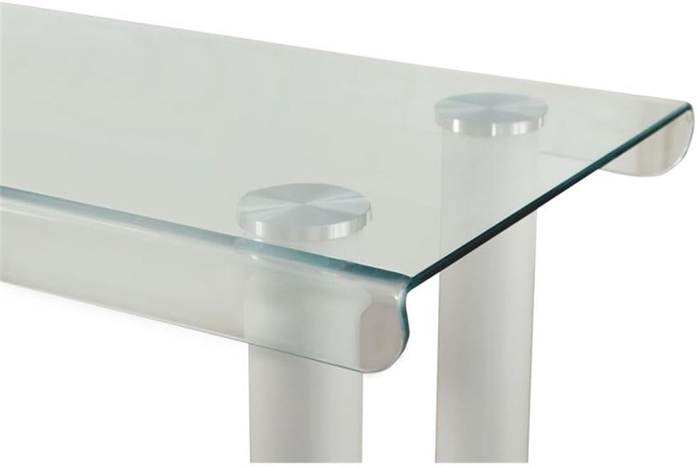 Our Take on the Acme Gordias Clear Glass Coffee Table: Sleek & Versatile