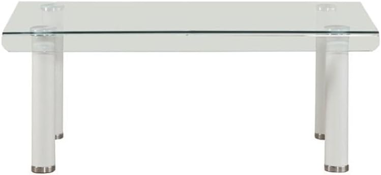 Our Take on the Acme Gordias Clear Glass Coffee Table: Sleek & Versatile