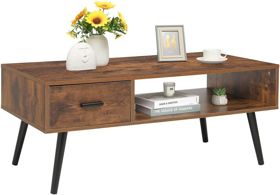 Our Honest Take on the Iwell Mid Century Coffee Table's Design ⁤&​ Storage