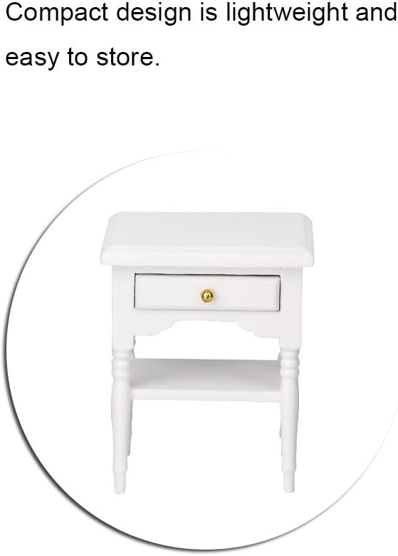 Mini White Bedside Table Review: Our ⁤Take on This Doll's Charm