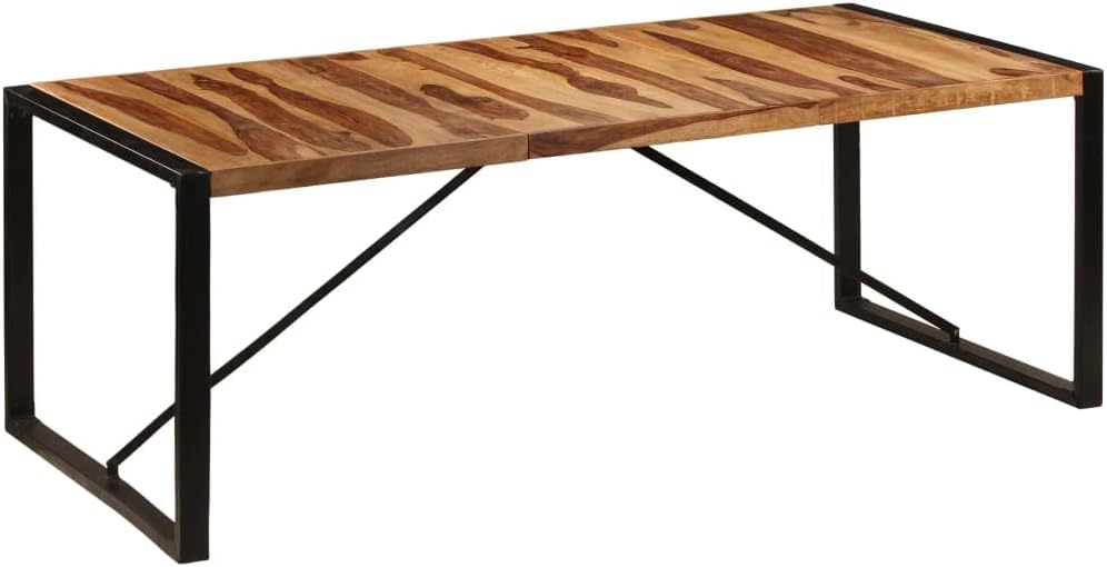 Our Honest Take on the Solid Sheesham Wood dining Table's vintage Charm