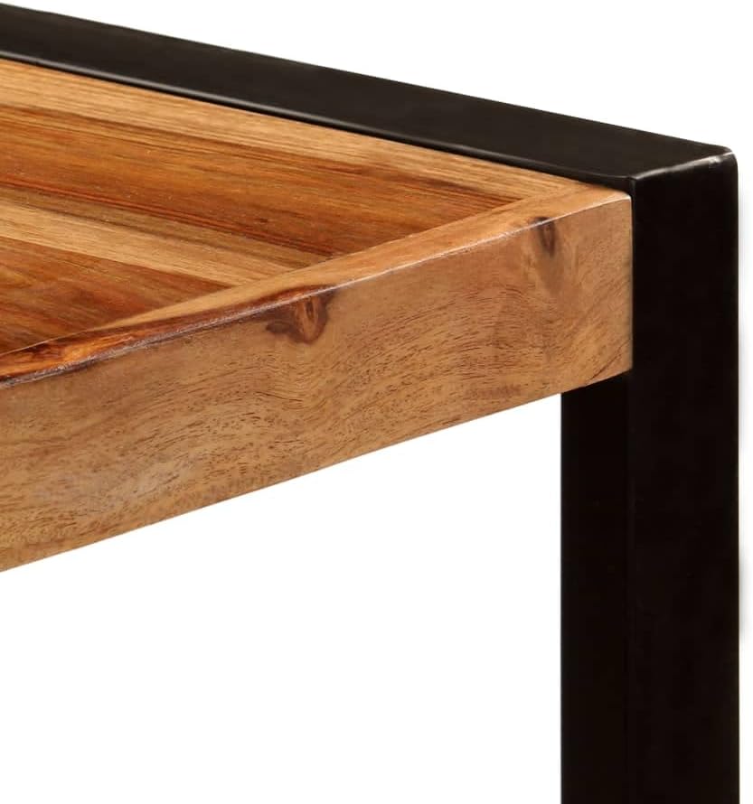 Our Honest Take on the Solid Sheesham Wood Dining Table's Vintage Charm