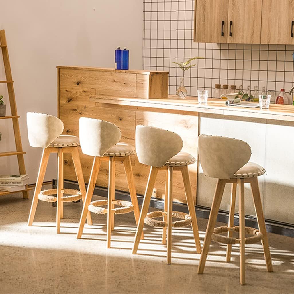 Why Our Modern Barstools with backrest & ‌Footrest Stand out