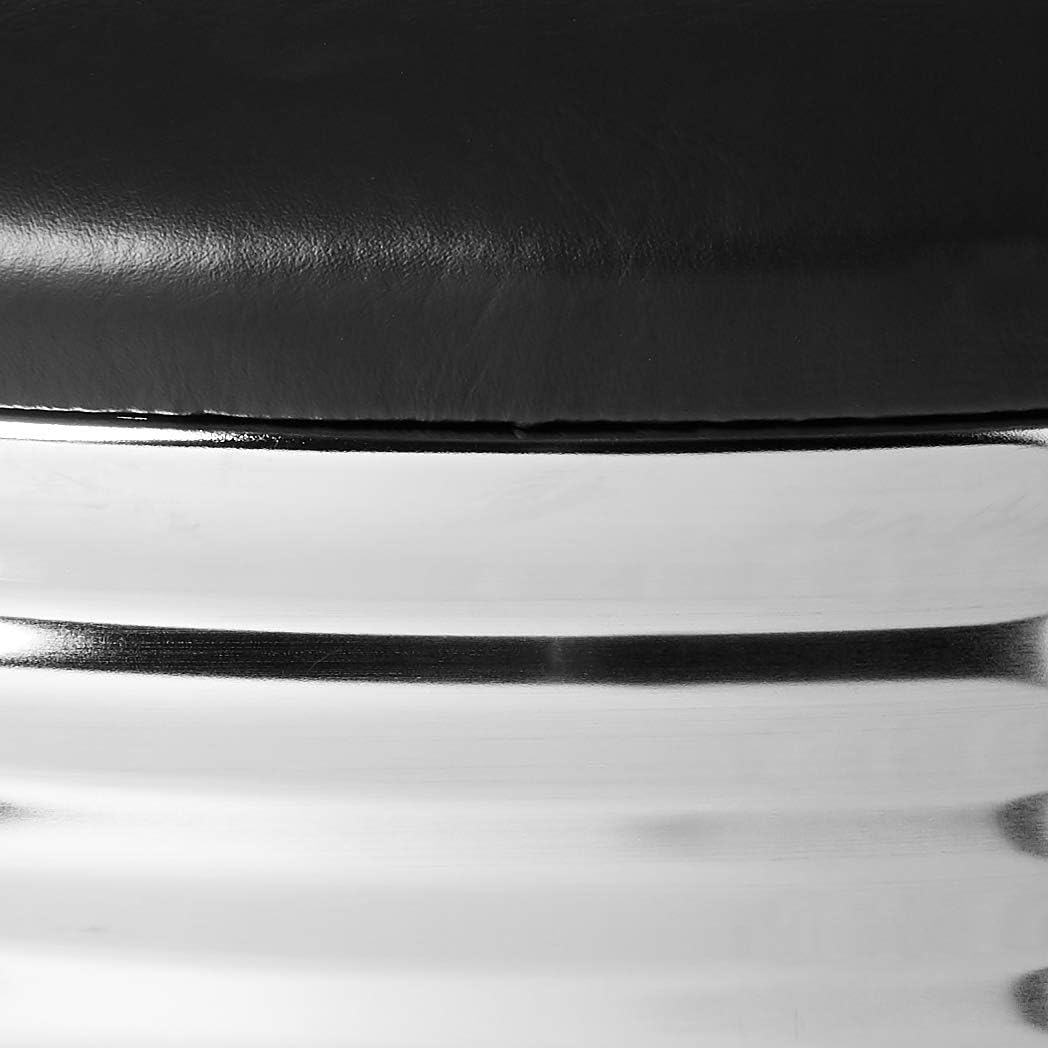 Our Take on the Crown Mark Retro Black & Chrome ‍Barstools