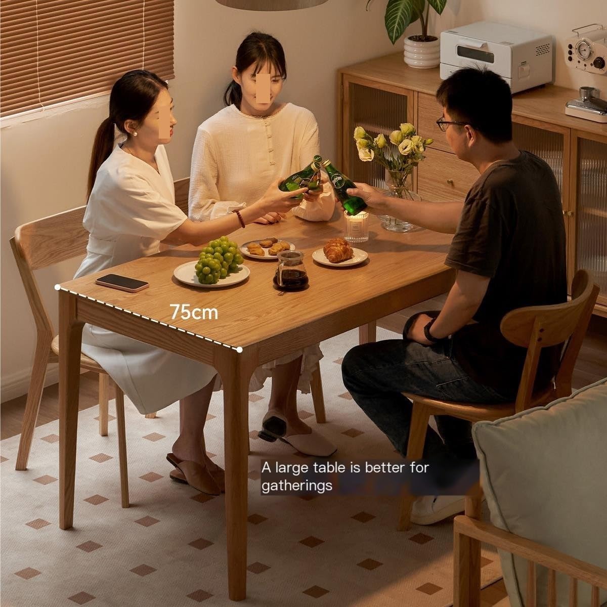 Our thoughts on the Stylish oak Meeting & Dining Table Versatility