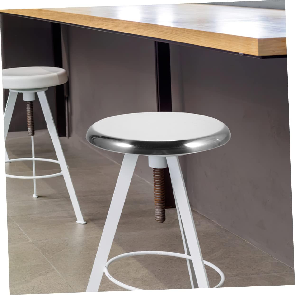 How We Gave Our Stools ​a Fresh Look ​with DOITOOL's Steel‌ Seat Pad