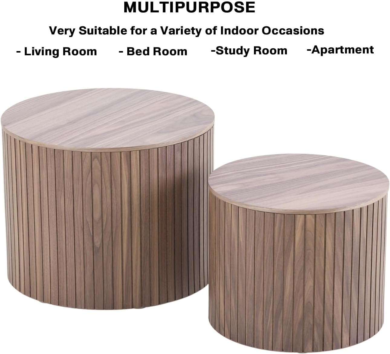 Our ‌Take on YOPENG's Walnut Nesting Tables: Stylish & Space-Smart