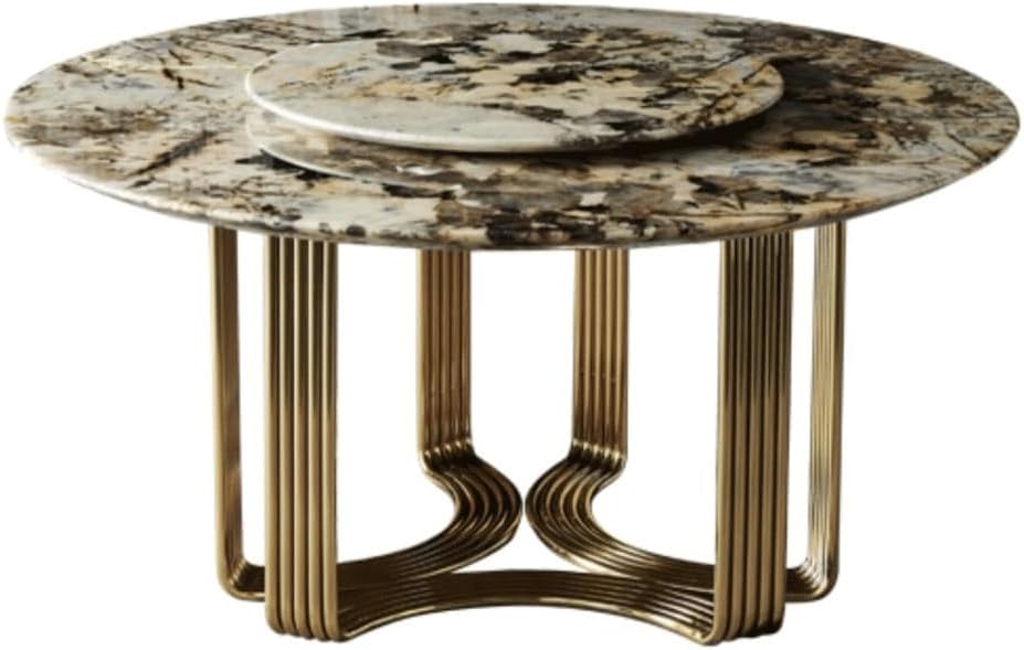 Why We Love the GUERNSEY Marble Dining Table's Stylish Versatility