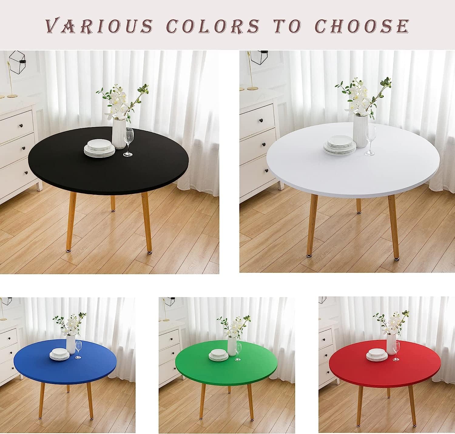 How⁣ We Loved the Marble Round ⁢Table Cloth⁤ for Our ​40