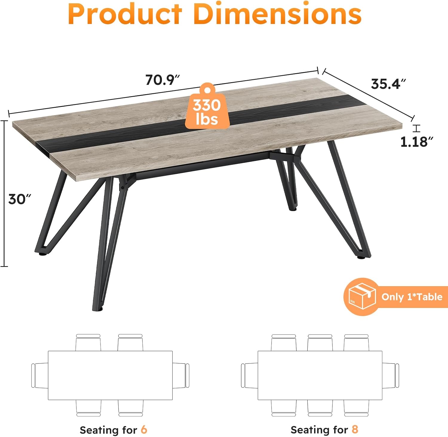 Gather Around our Spacious 70.9