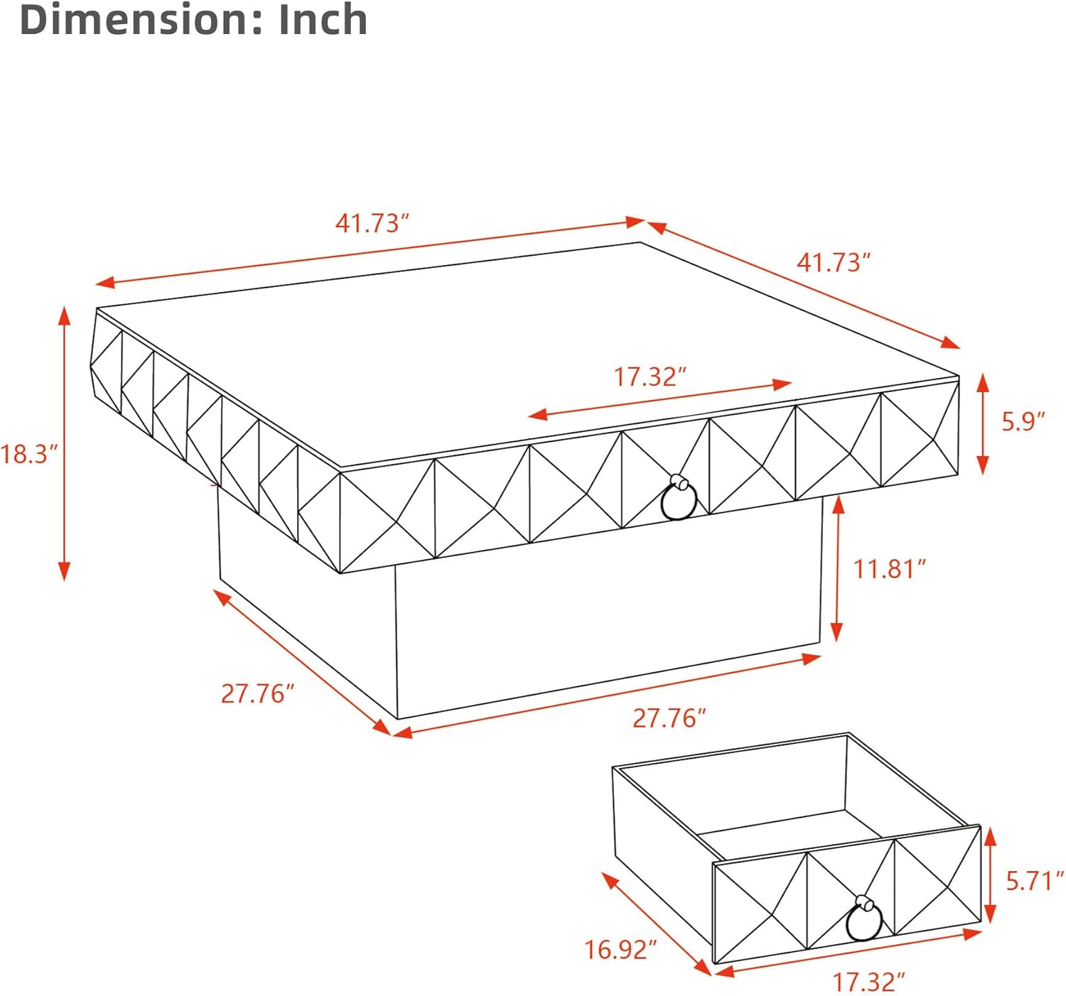 Why We Love the SSLine Square Coffee Table: ⁢Stylish​ &⁢ Practical