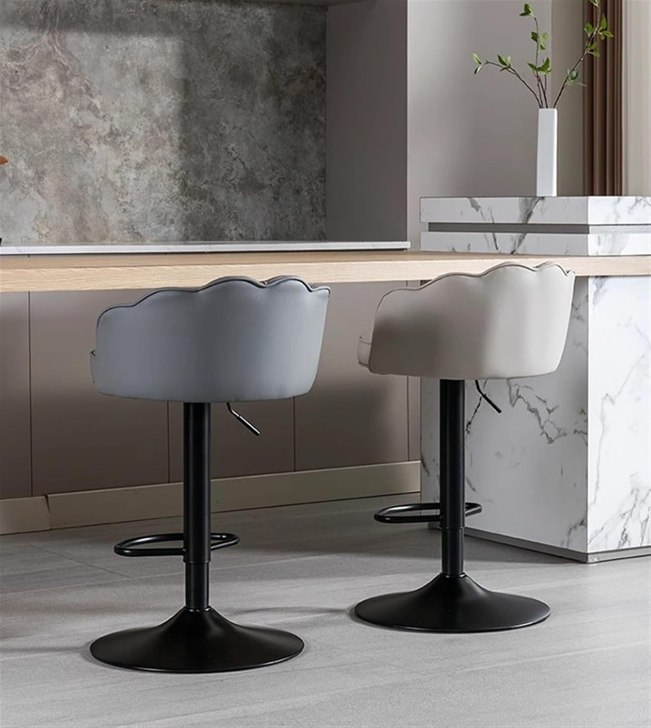 Our Review:‍ Stylish & ⁤Adjustable Blue swivel Bar⁢ Stools Set