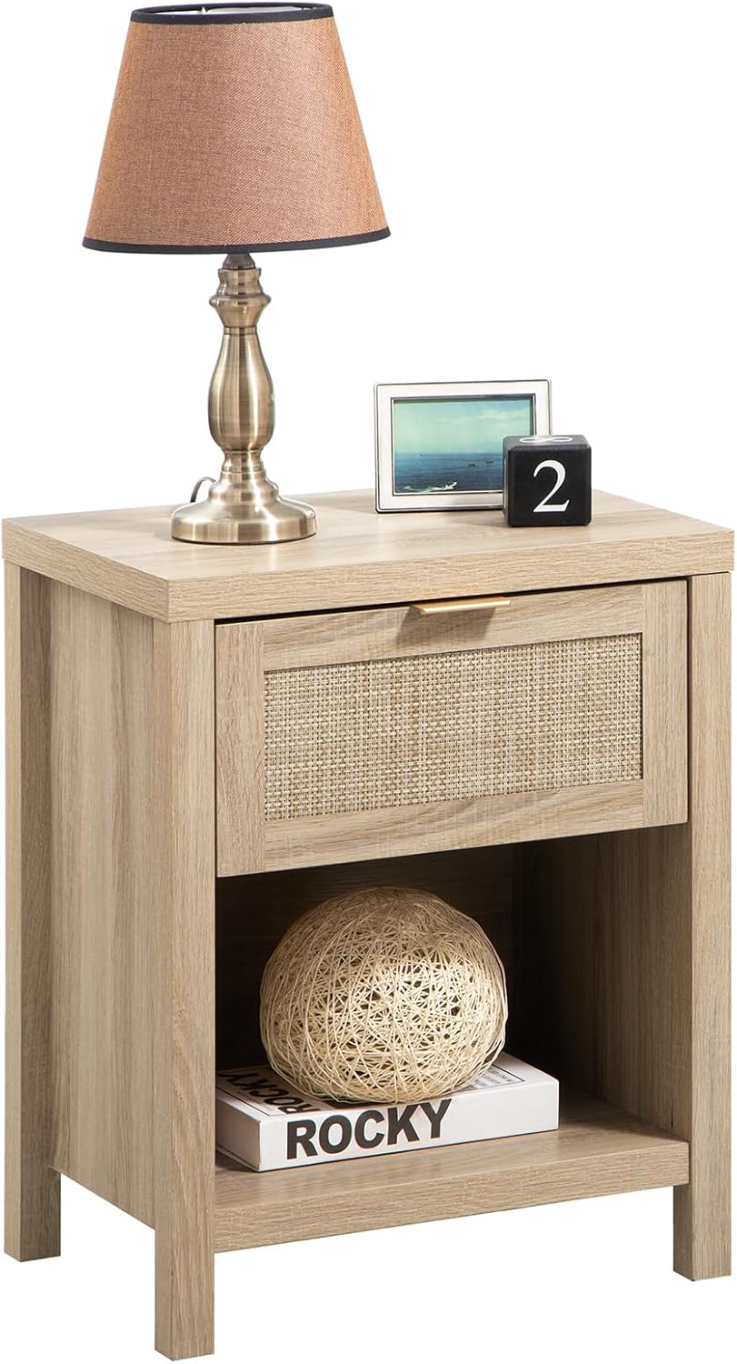 Our⁣ Honest Take on the SICOTAS Rattan Nightstand: Stylish & Sturdy