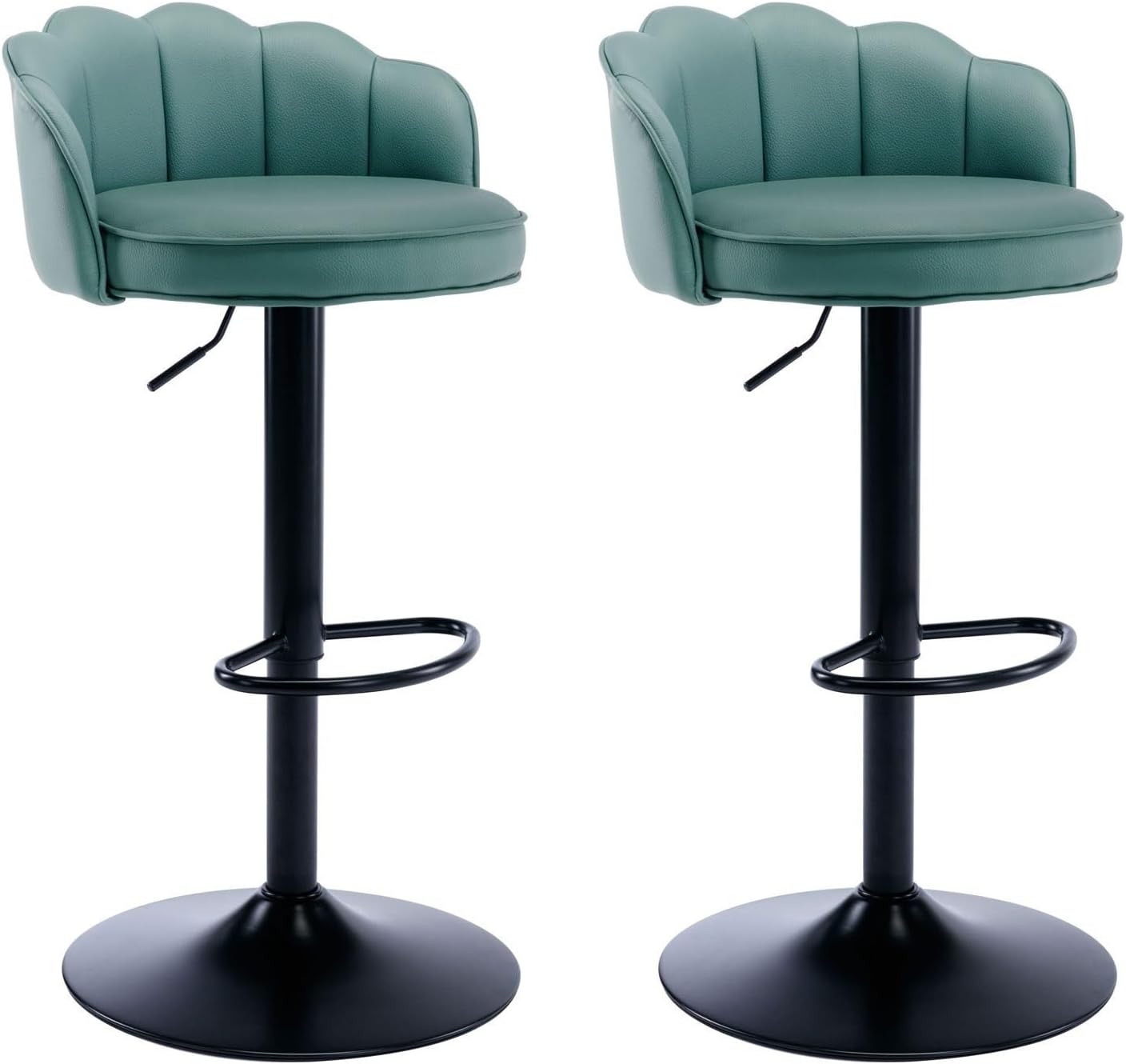 Our Review: Stylish & Adjustable Blue Swivel Bar Stools Set