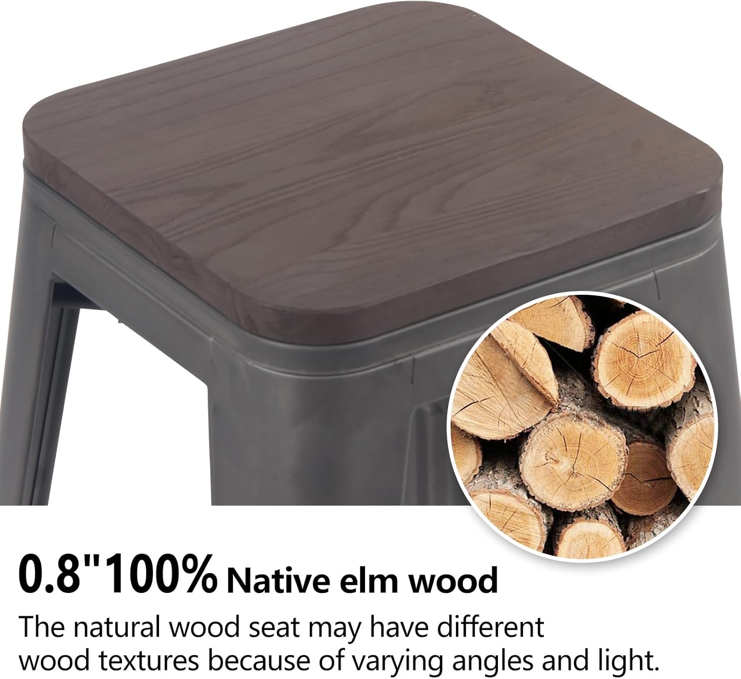 Our Honest Take on YOUNIKE's Rusty Grey Stackable Metal Bar Stools