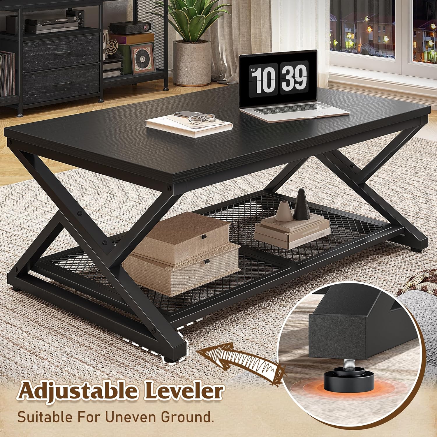 How We Organized Our Space​ with EnHomee's stylish Coffee ​Table