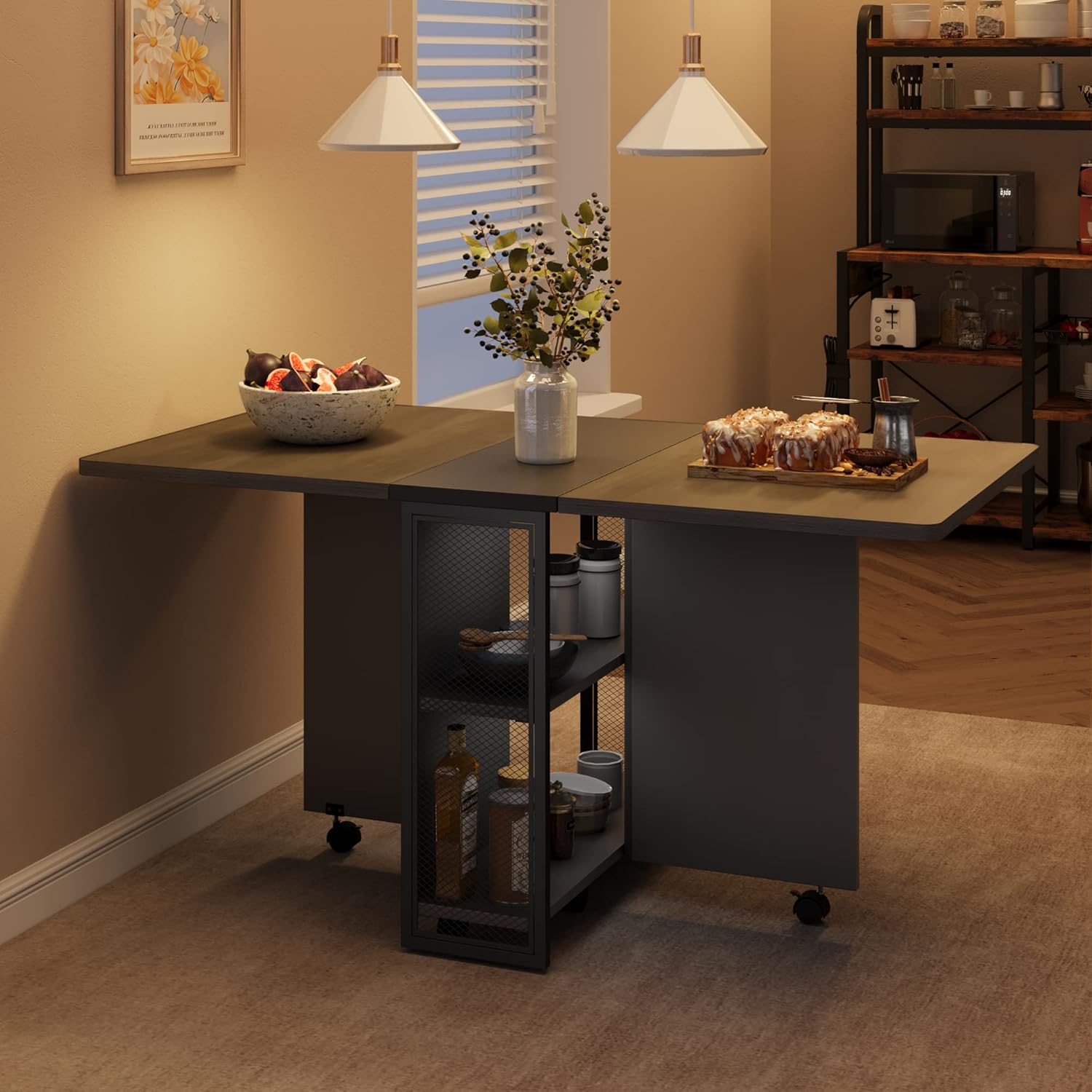 How We ‌Made Small Spaces Work with GAOMON's Folding Dining Table