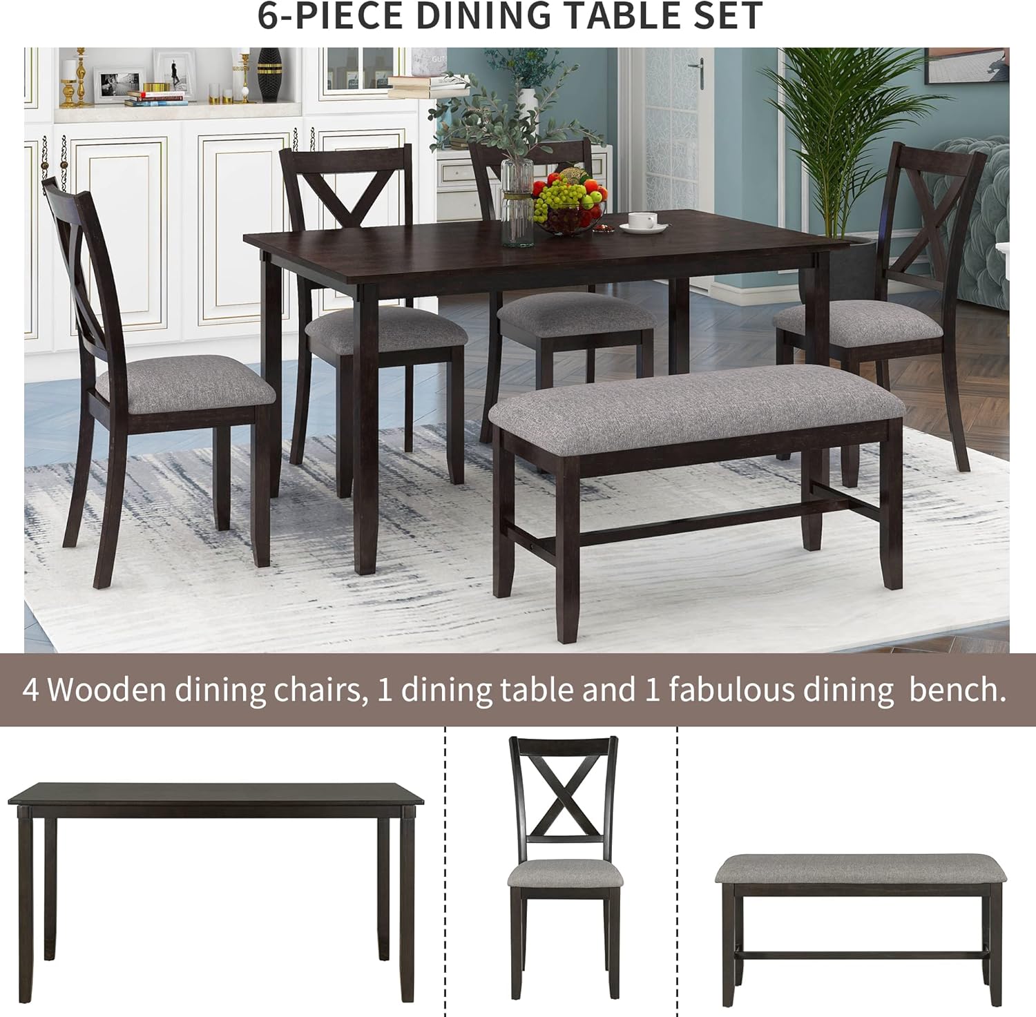 Our Honest Take on the Stylish Square Dining⁢ Table & 4 chairs Set