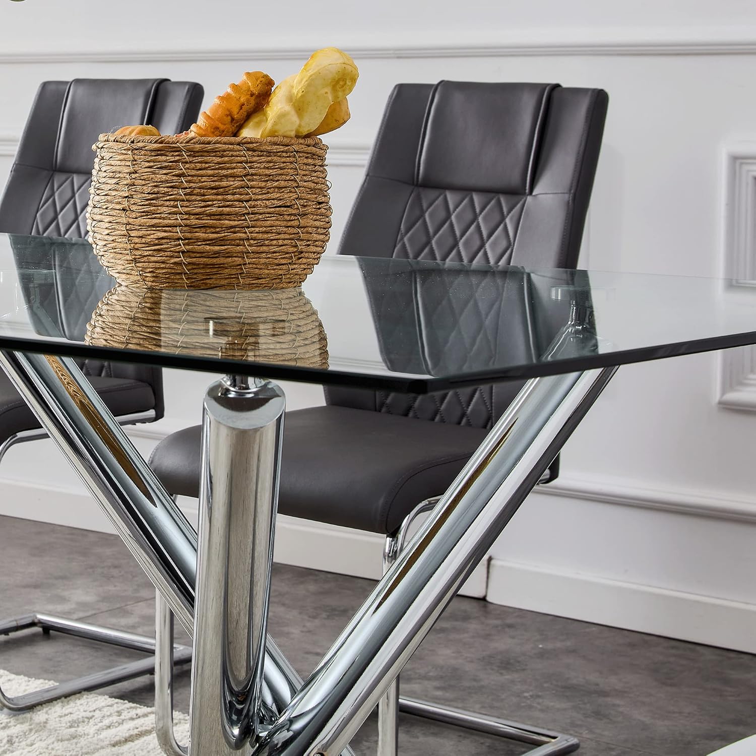 Our Stylish Glass Dining Table Review: Modern, Spacious & Durable