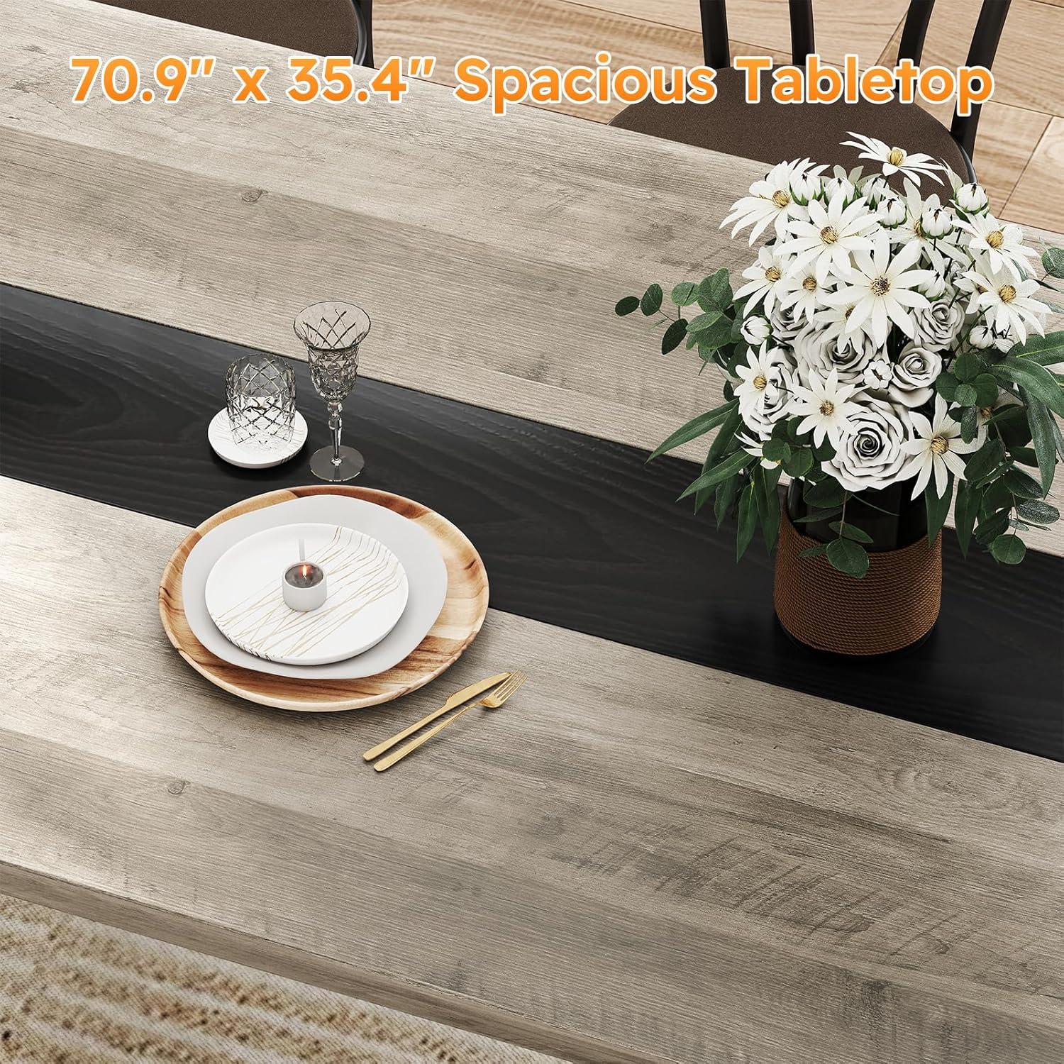 Gather Around Our Spacious 70.9