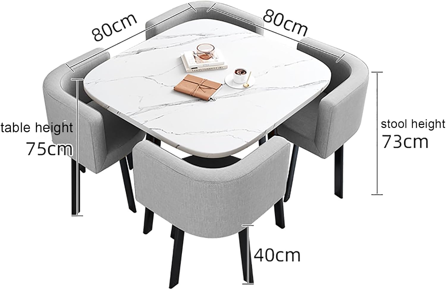 Our Honest​ Take on the ‍Stylish Square Dining Table ‍& 4 Chairs ​Set