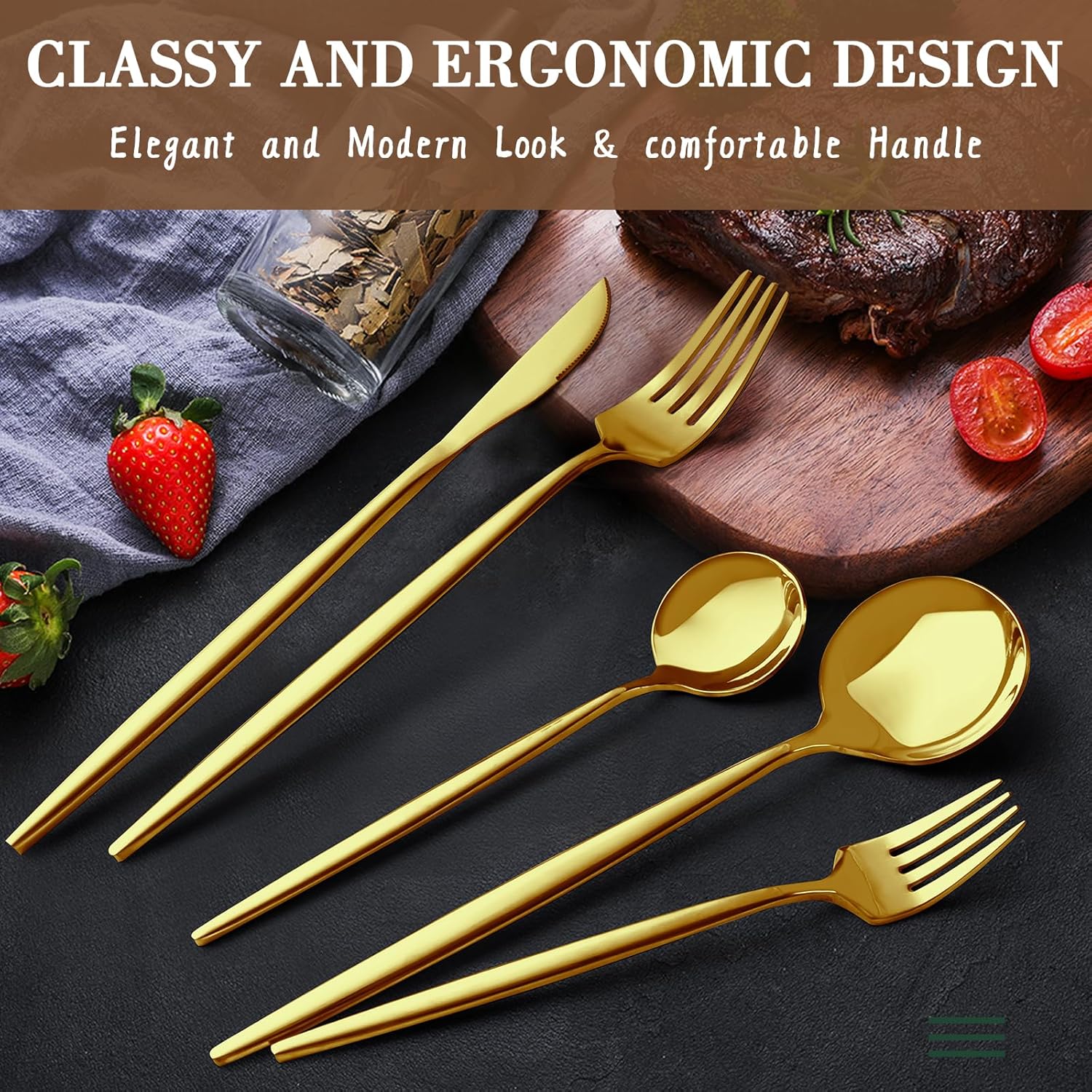 Our Take on CEKEE Gold Silverware: Stylish, Sturdy & Elegant for All