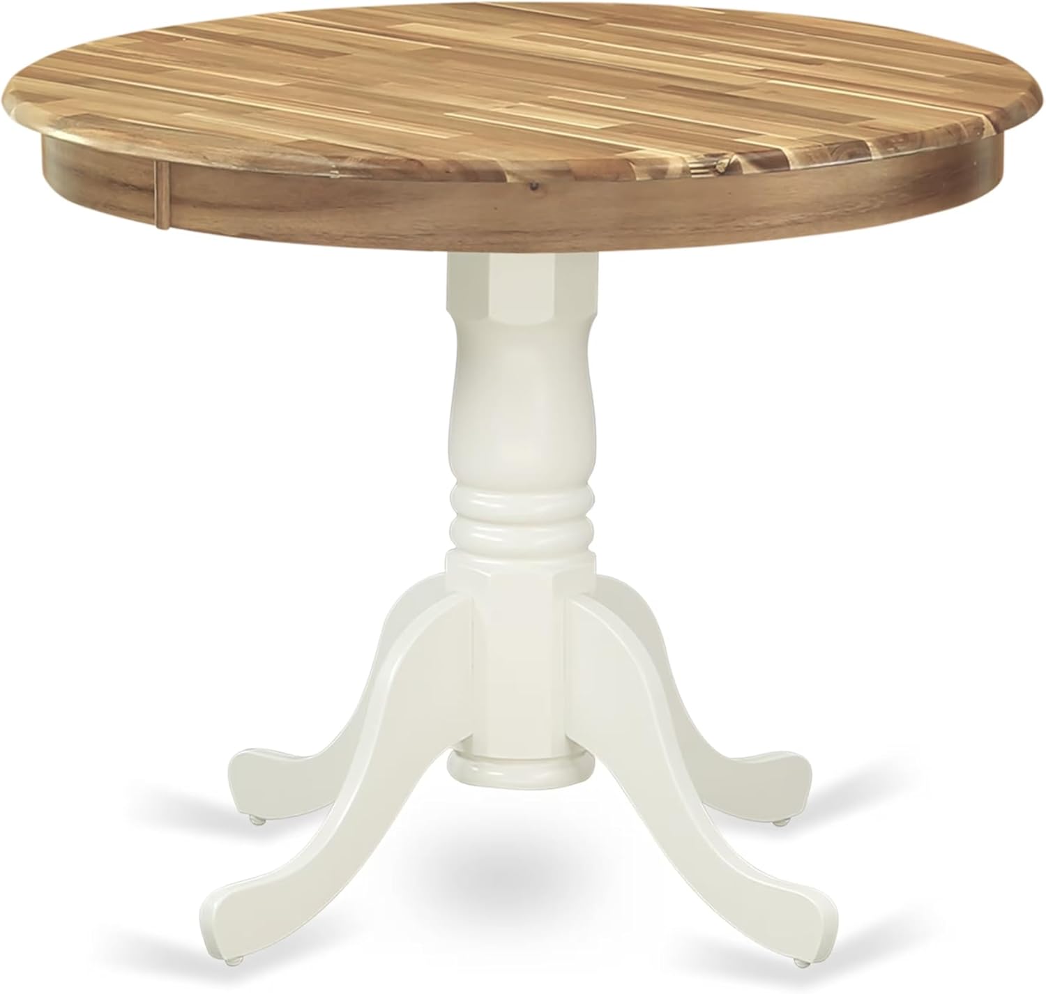 Our Take on the East West Antique Round Dining Table's Timeless charm