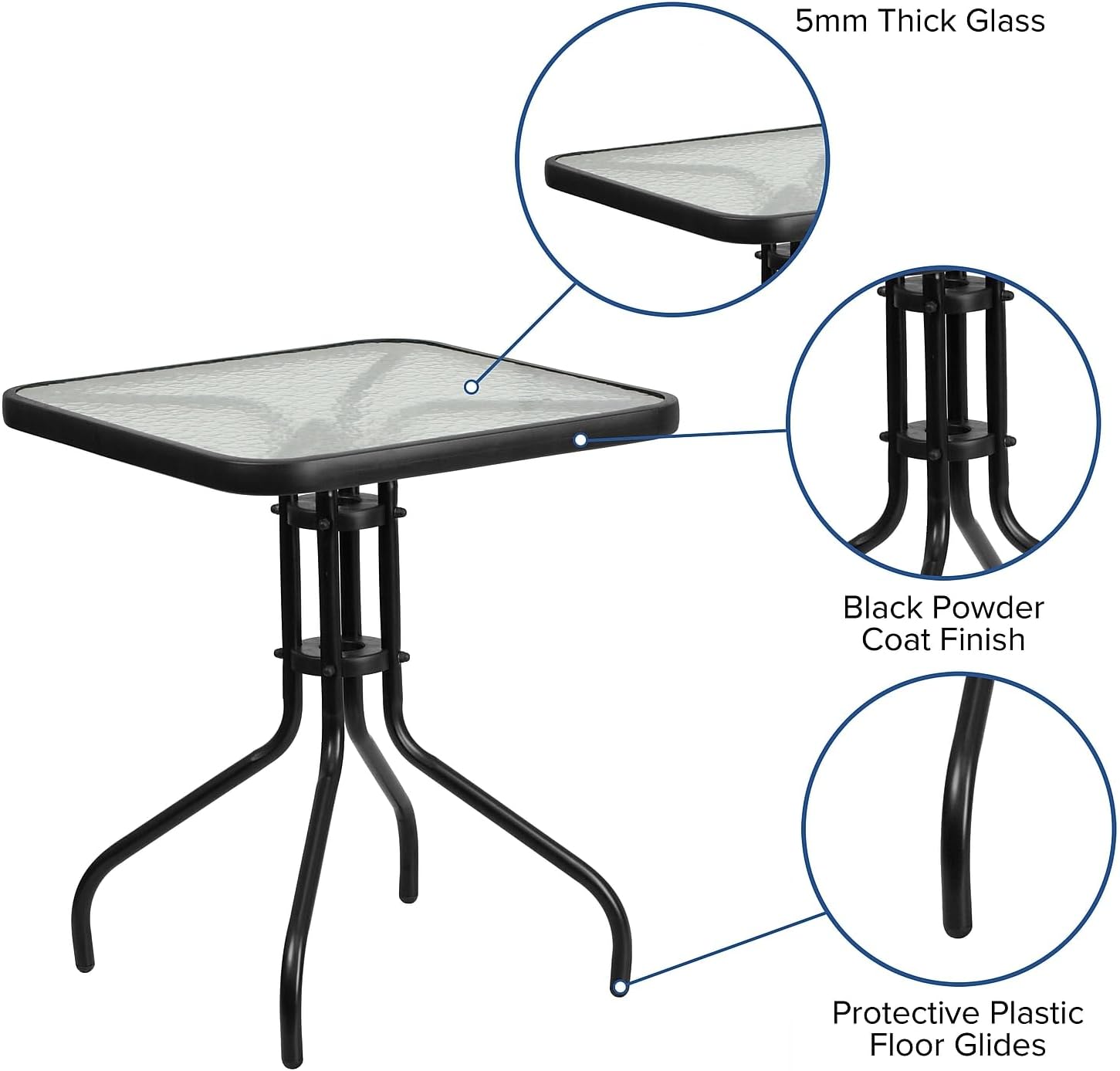 Our Take on the Flash Furniture Barker: Stylish & Sturdy Patio Table