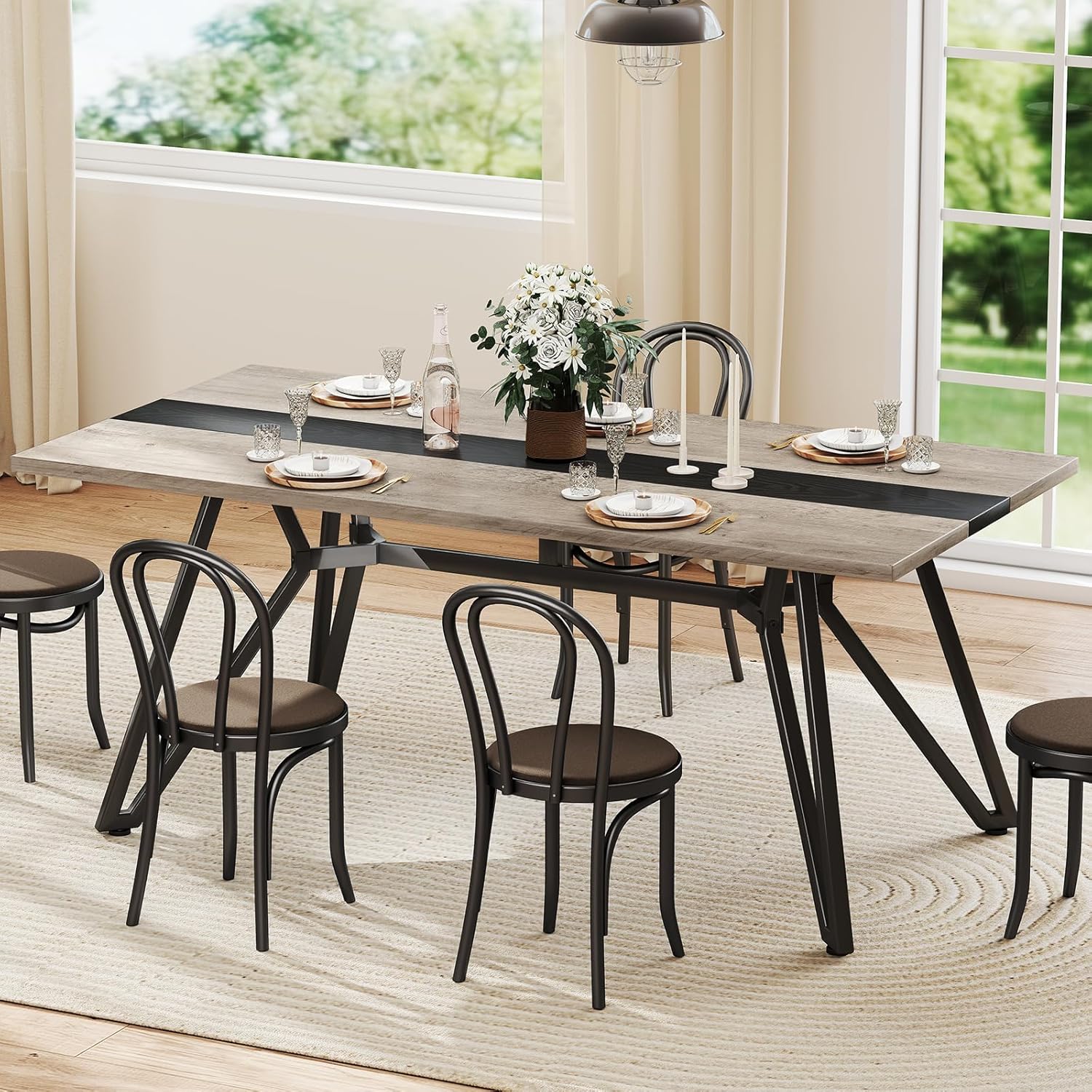 Gather Around ⁣our Spacious 70.9