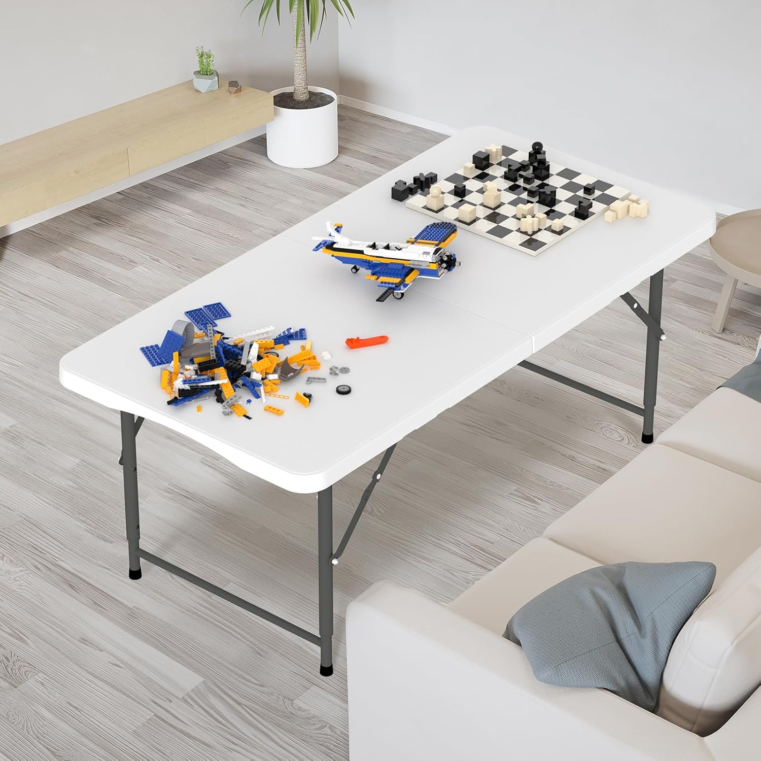 Our Honest Take on the VINGLI 4 FT Folding Camping Table's Versatility