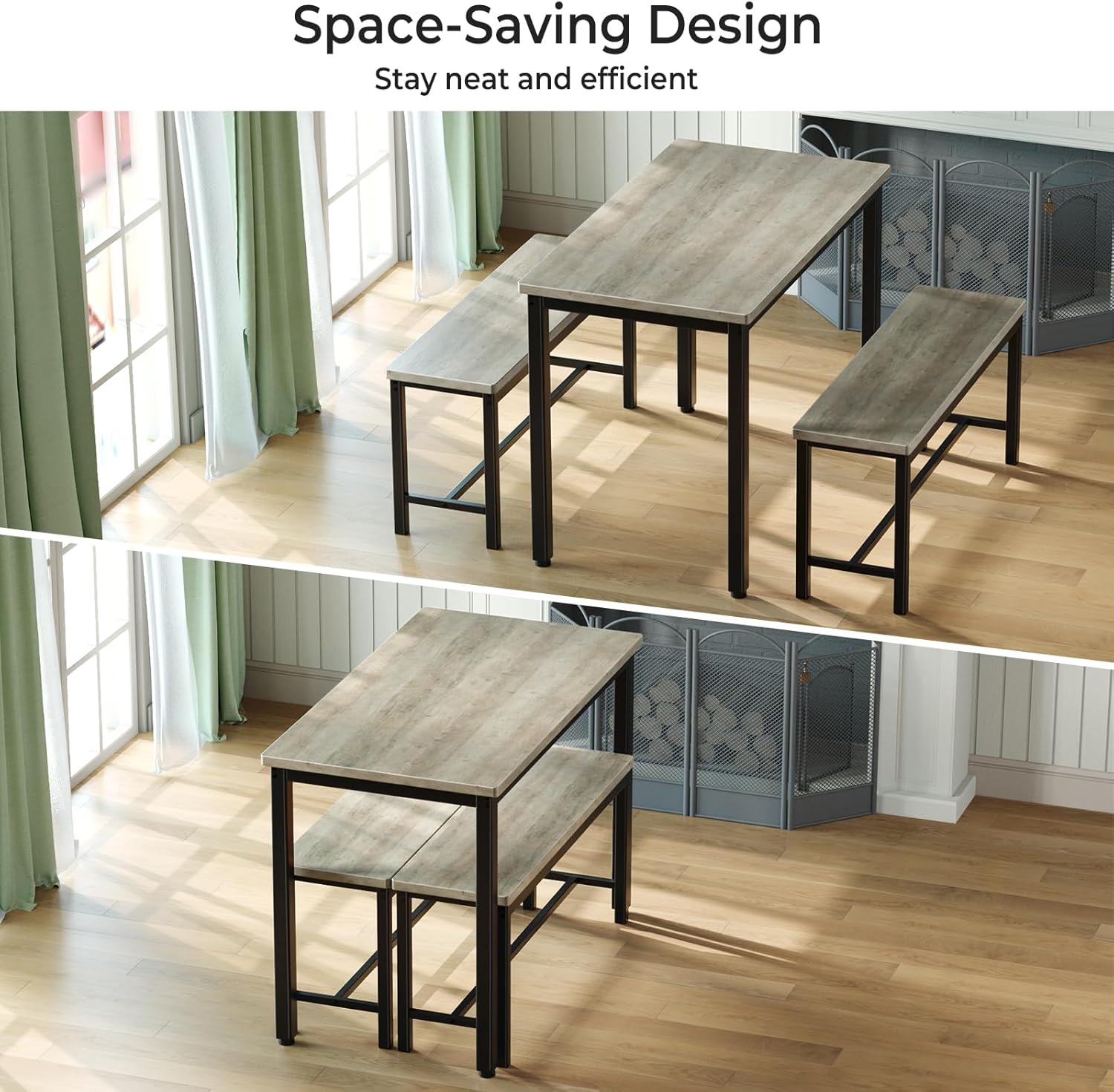 How We Maximized Our Small Space with Tatub's⁤ 3-Piece Dining Set