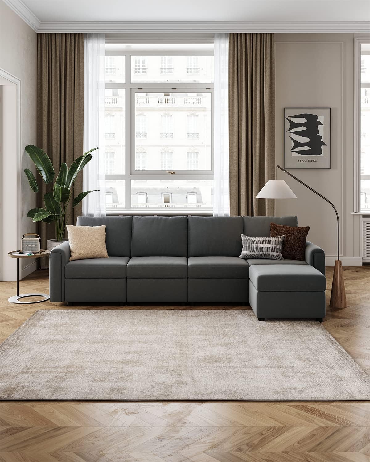 How We Loved LINSY HOME's‌ Modular Sofa with Smart Storage