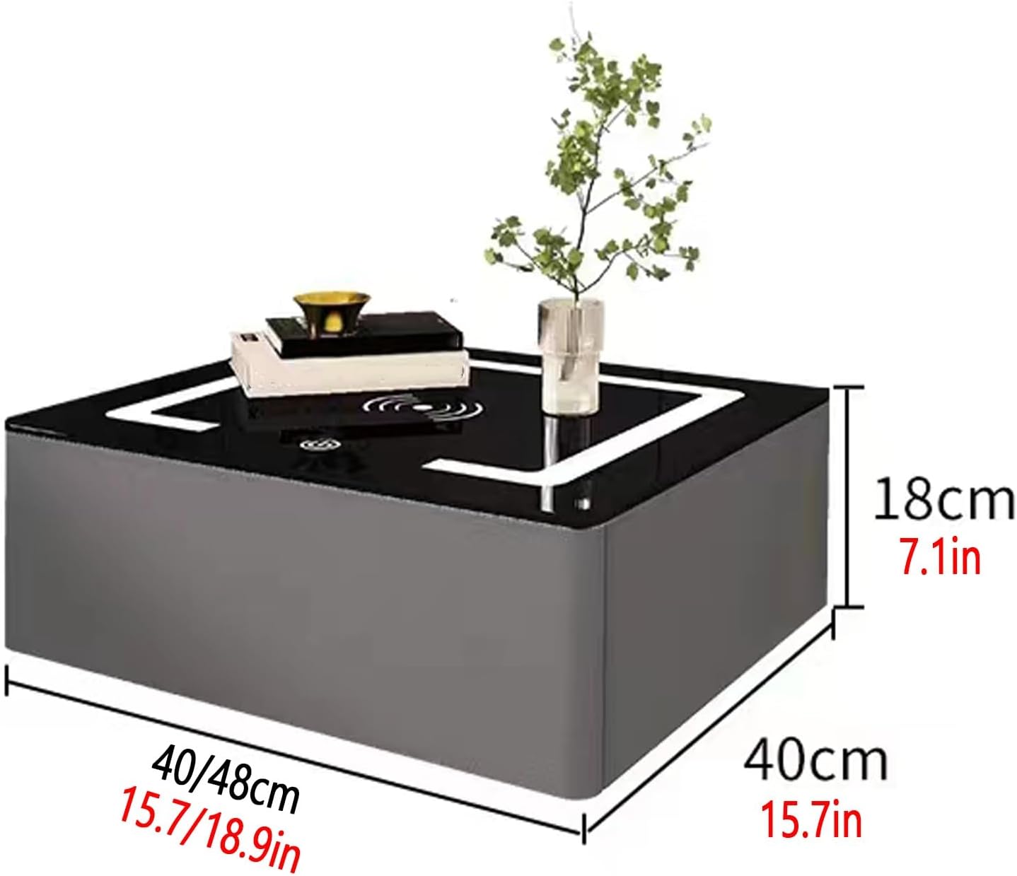 Why We Love the ERICAT Floating Nightstand with LED & Charger