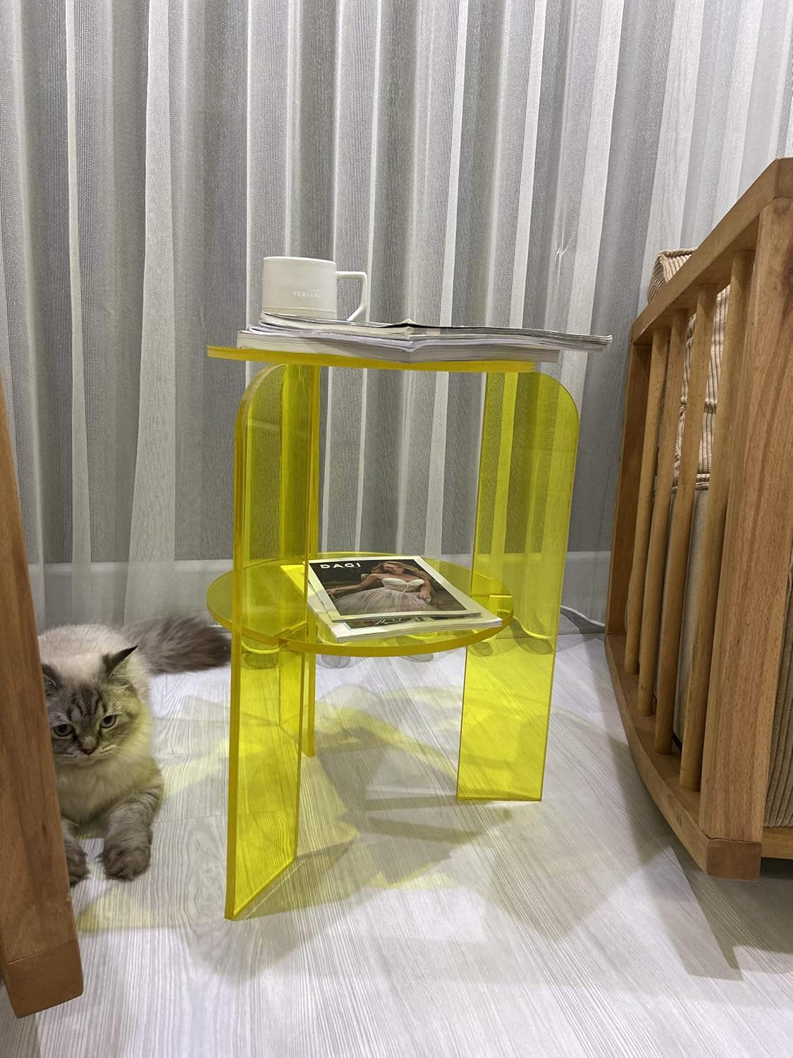 Why ‌We Love ‌Our Handmade Acrylic Coffee Table's Sleek Style