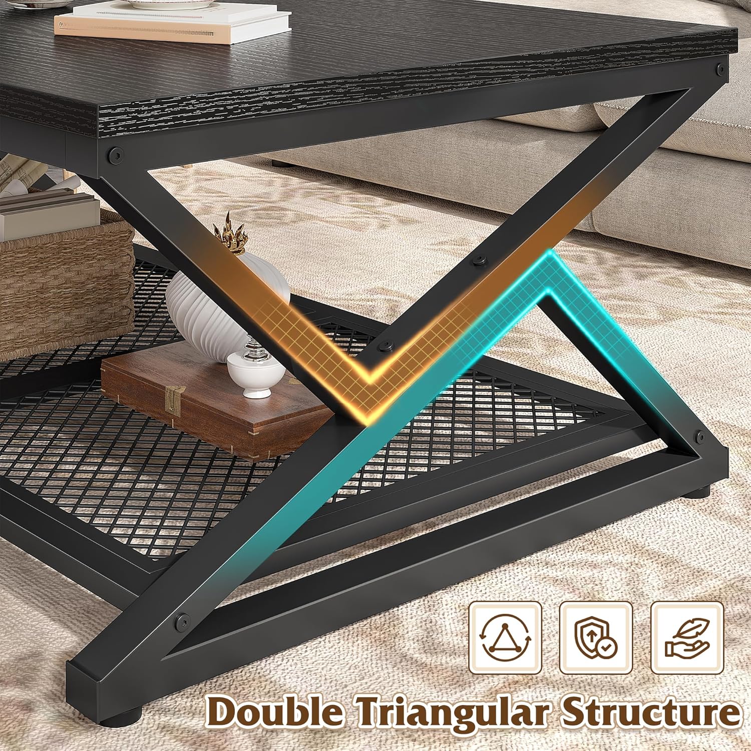 How We Organized Our Space‌ with EnHomee's​ Stylish Coffee Table