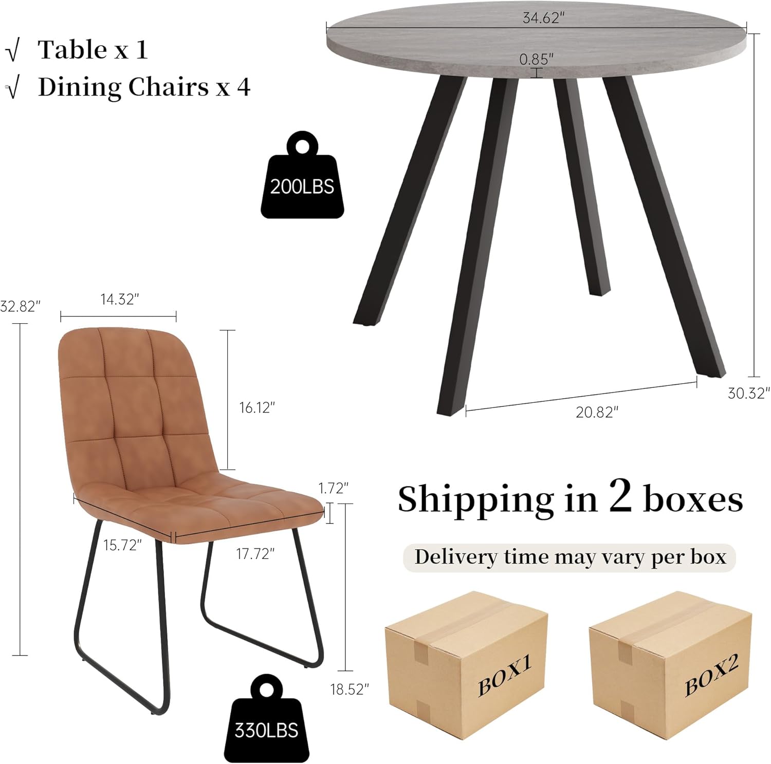 Our Honest Take: Stylish & Sturdy Round Dining Set for Apartments