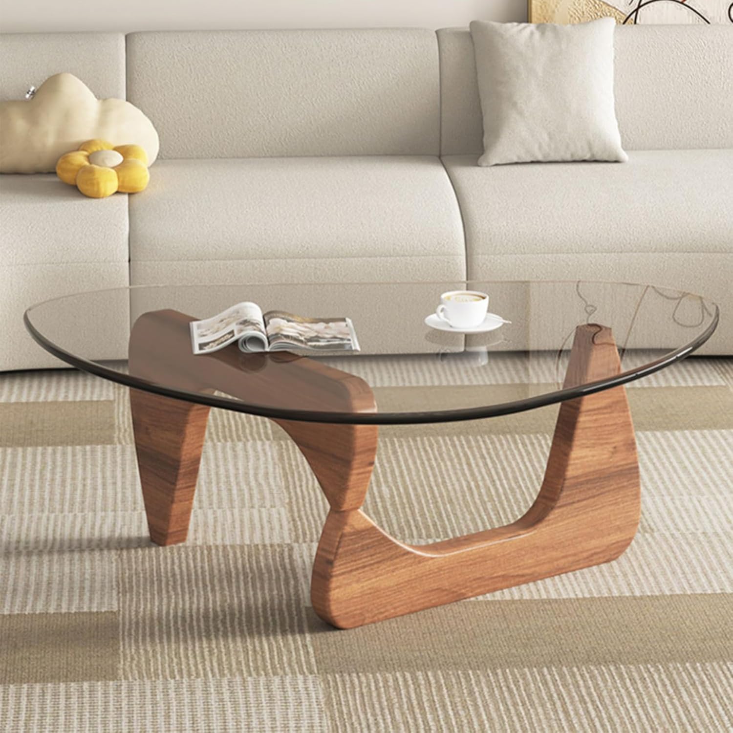 Why We ‌Love the EASYSOUL Glass coffee Table's Modern‍ Flair