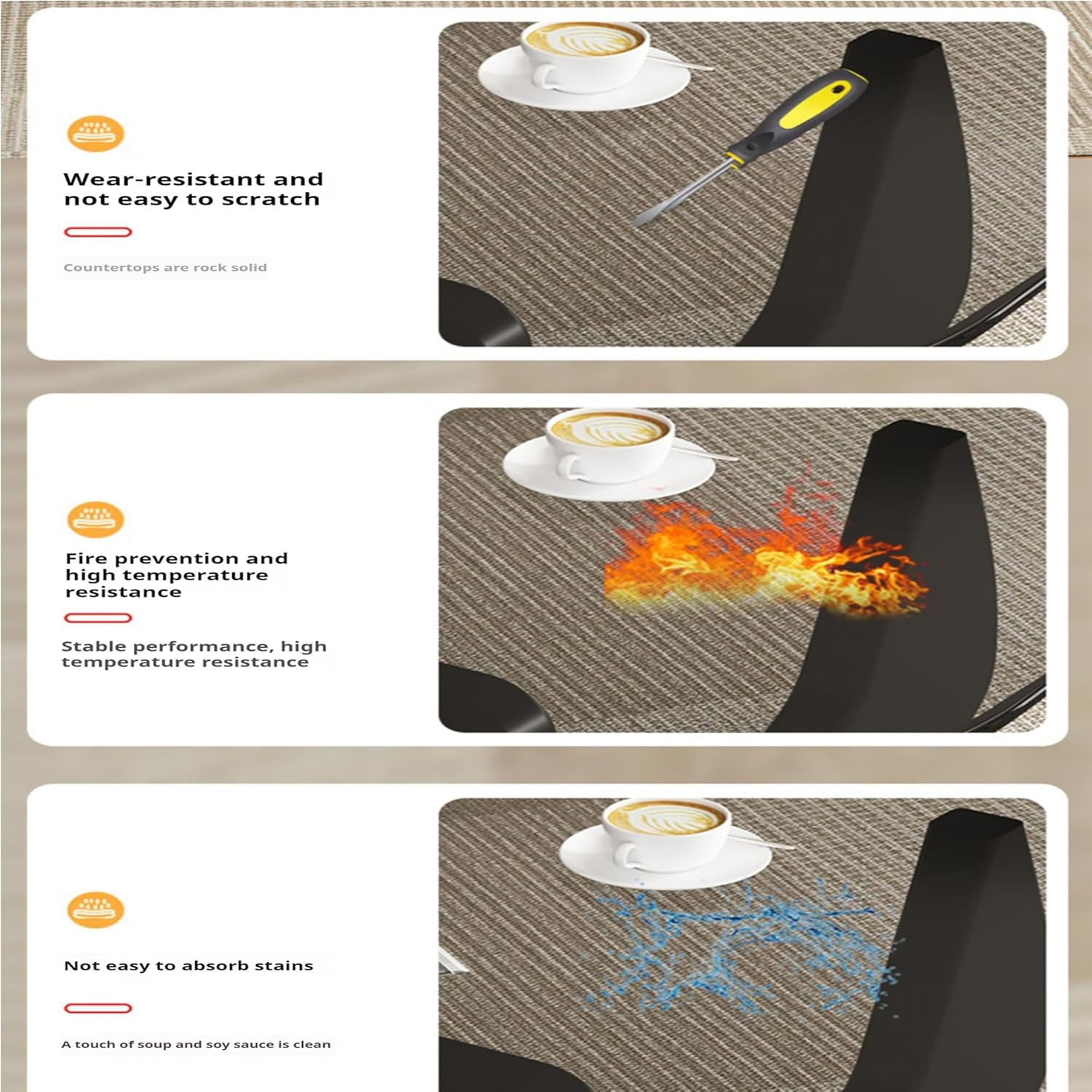 Why ​We Love the EASYSOUL‍ Glass‌ Coffee Table's Modern flair