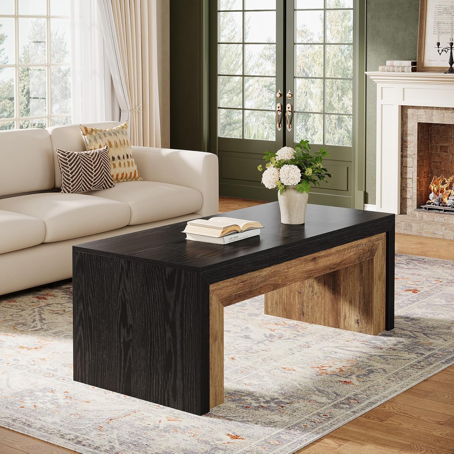 Our Take on the Tribesigns Farmhouse Coffee Table: Stylish & Sturdy