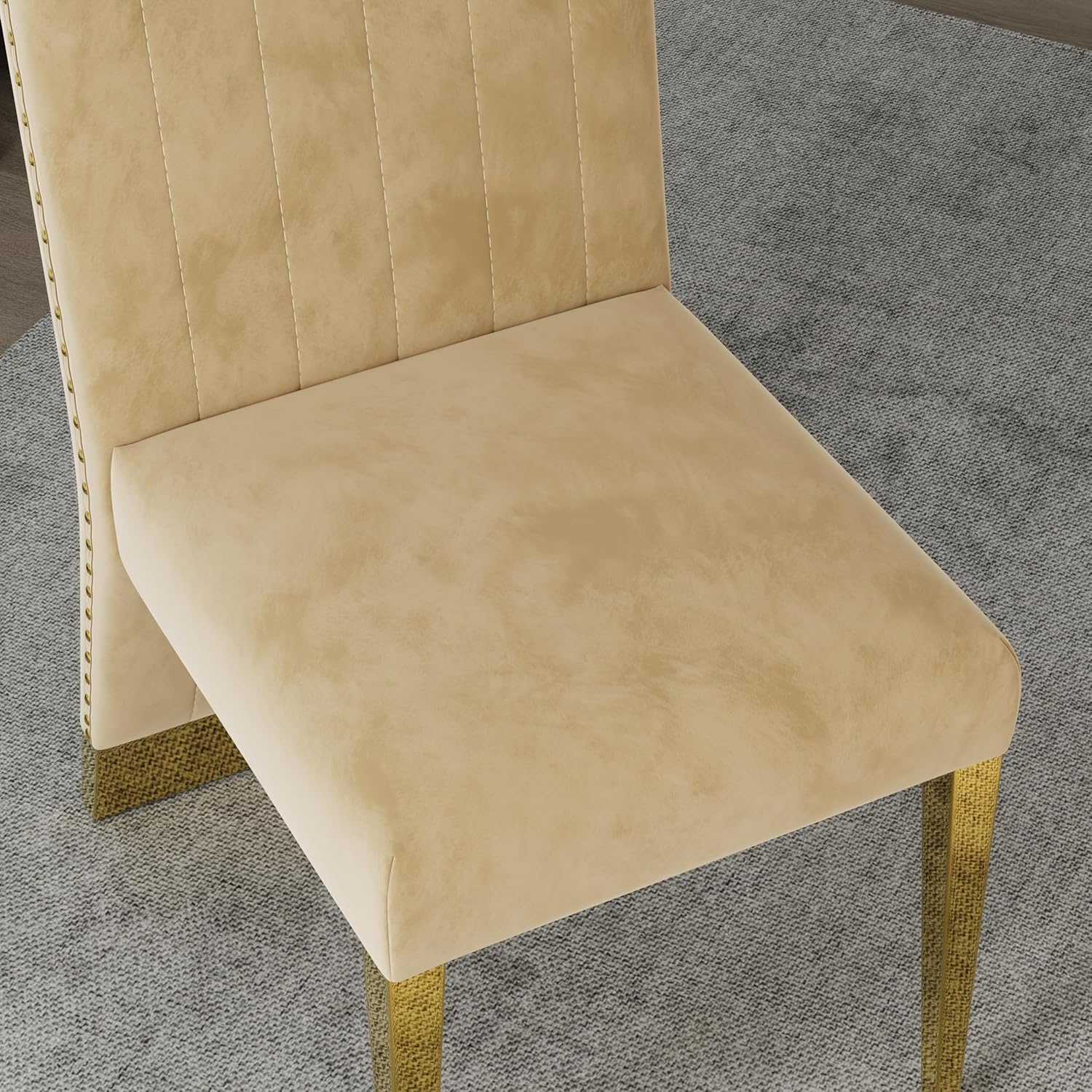 Our ⁣Take ​on AUZ's Glam Gold‍ Dining Set: Style Meets Sturdy Comfort