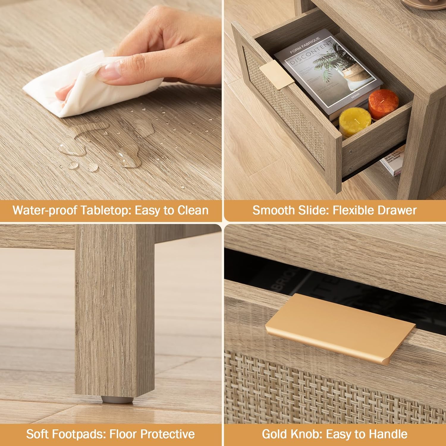 Our Honest Take on‌ the ⁢SICOTAS Rattan Nightstand: Stylish &⁤ Sturdy